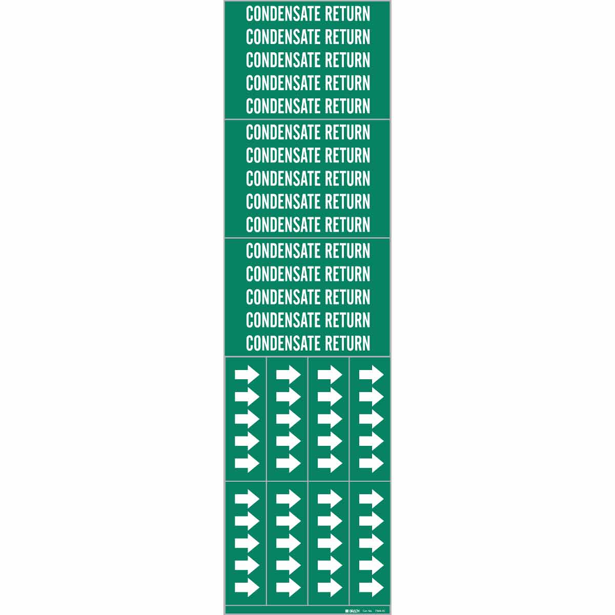 CONDENSATE RETURN WHITE / GREEN