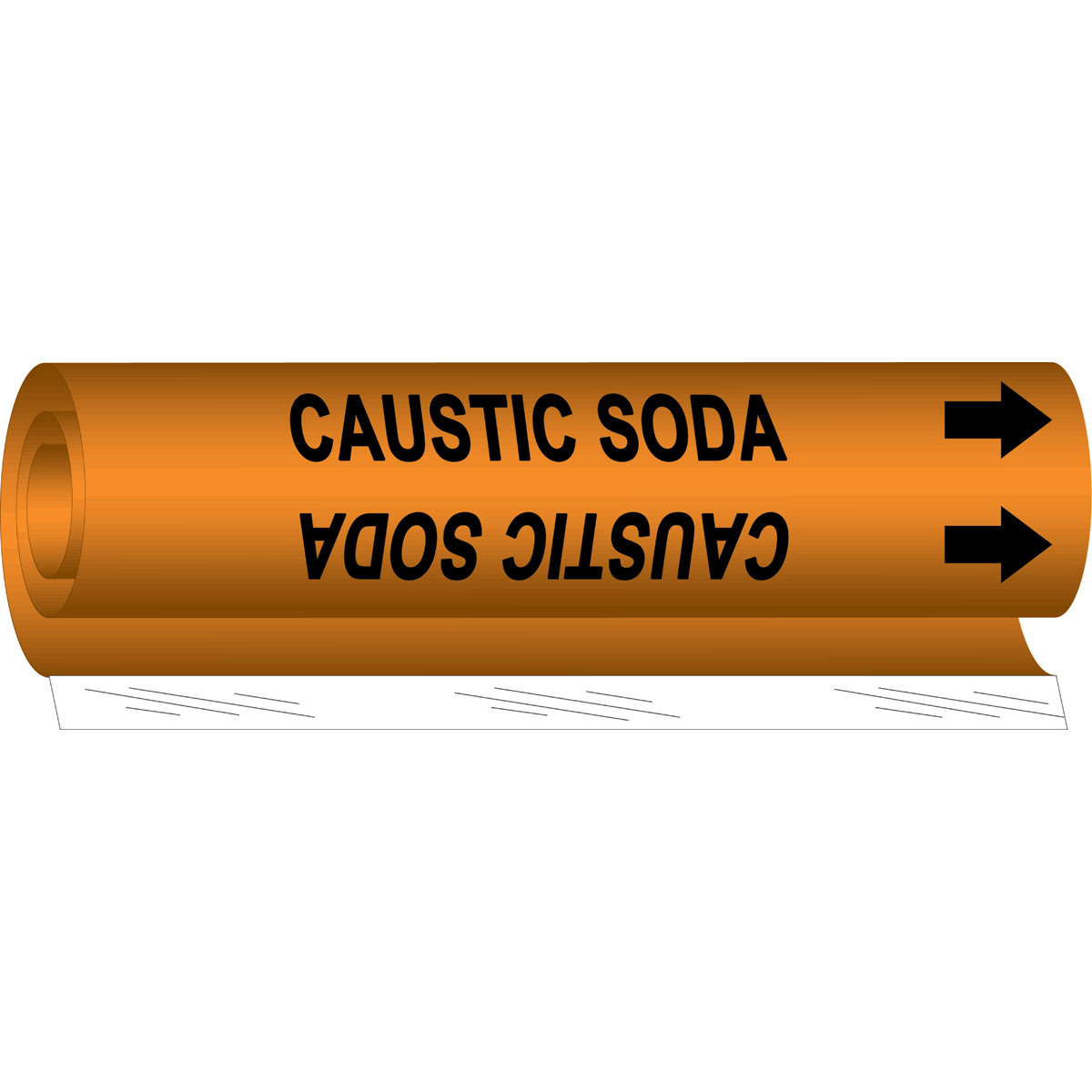 CAUSTIC SODA BLACK / ORANGE