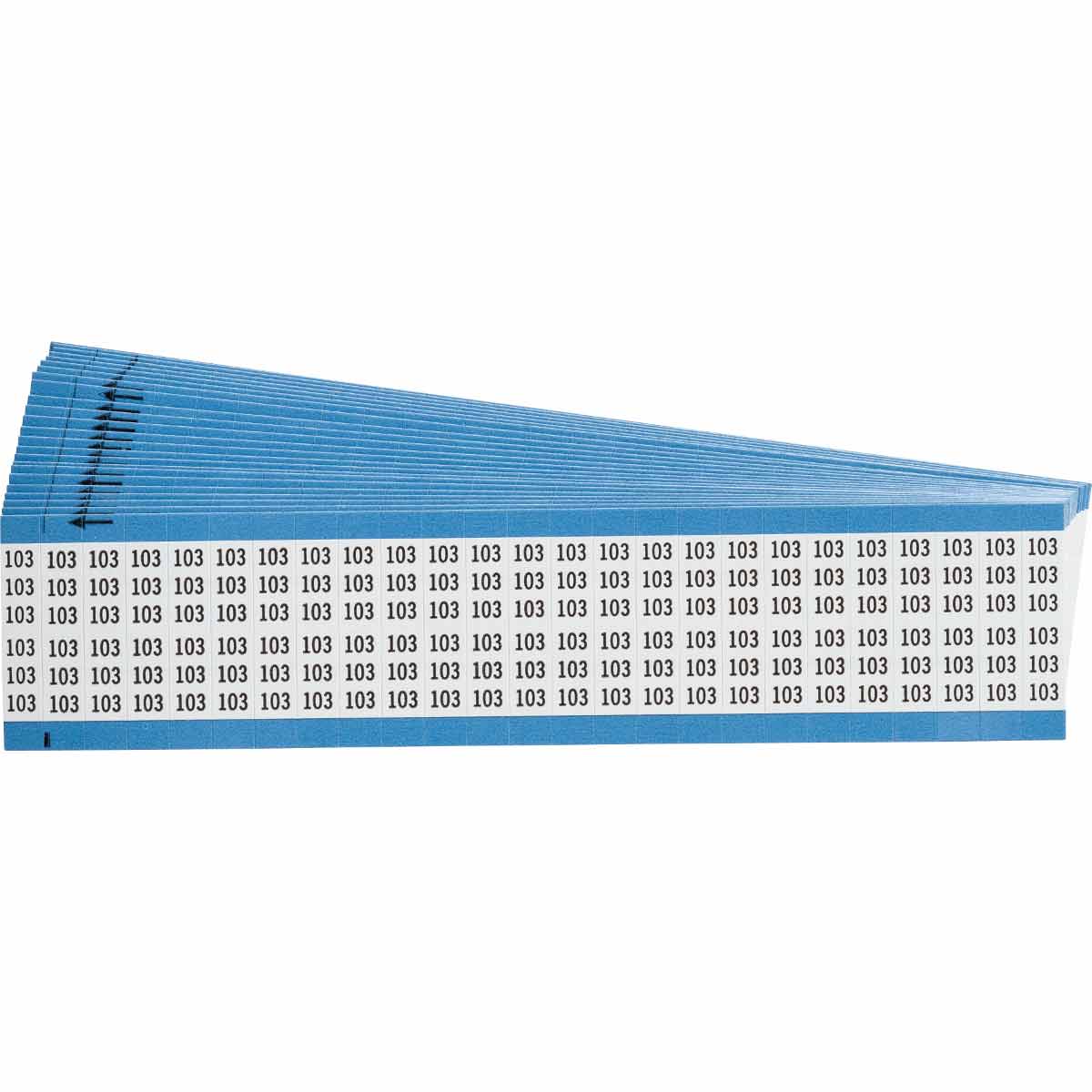 WIRE MARKER, 1.5 IN H WM-103-PK