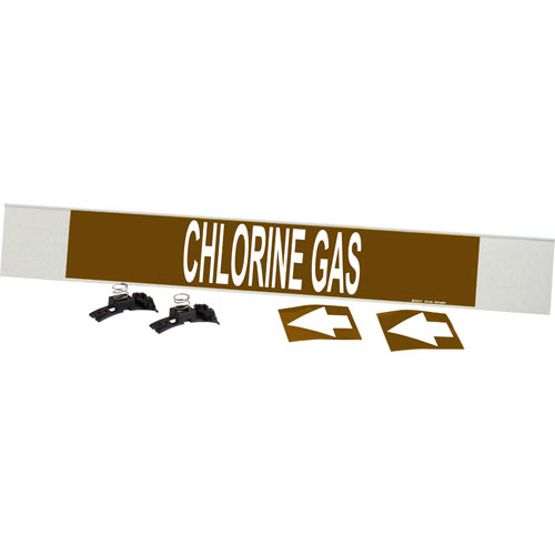 CHLORINE GAS WHITE / BROWN