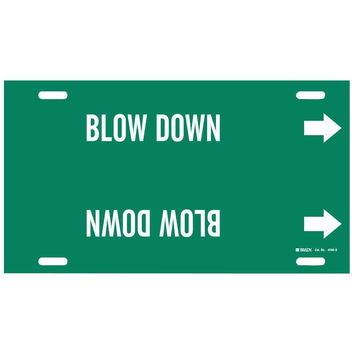 BLOW DOWN WHITE / GREEN