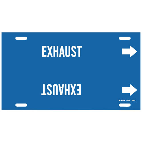 EXHAUST WHITE / BLUE