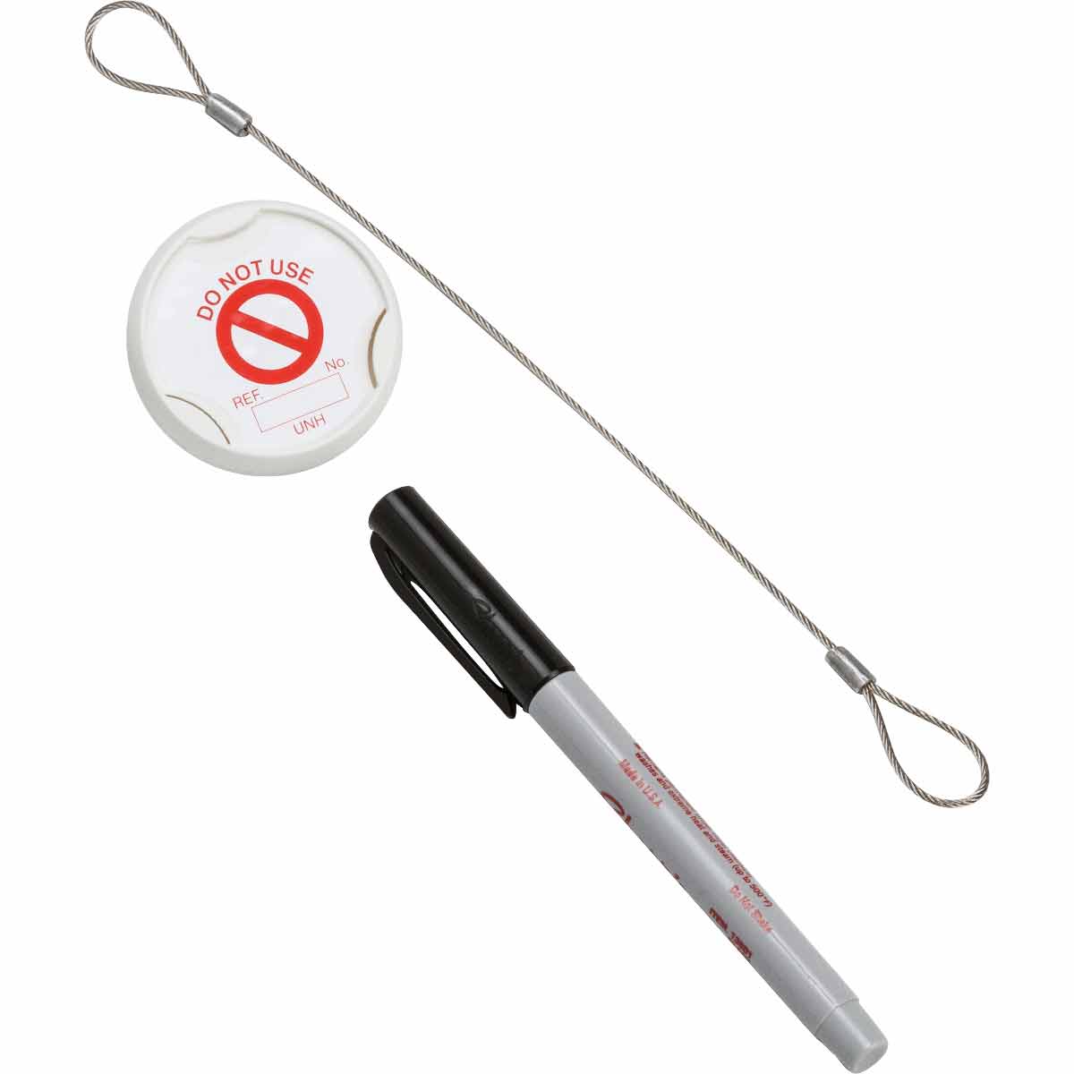 UNITAG HOLDER W/6IN STEEL STRAPS KIT