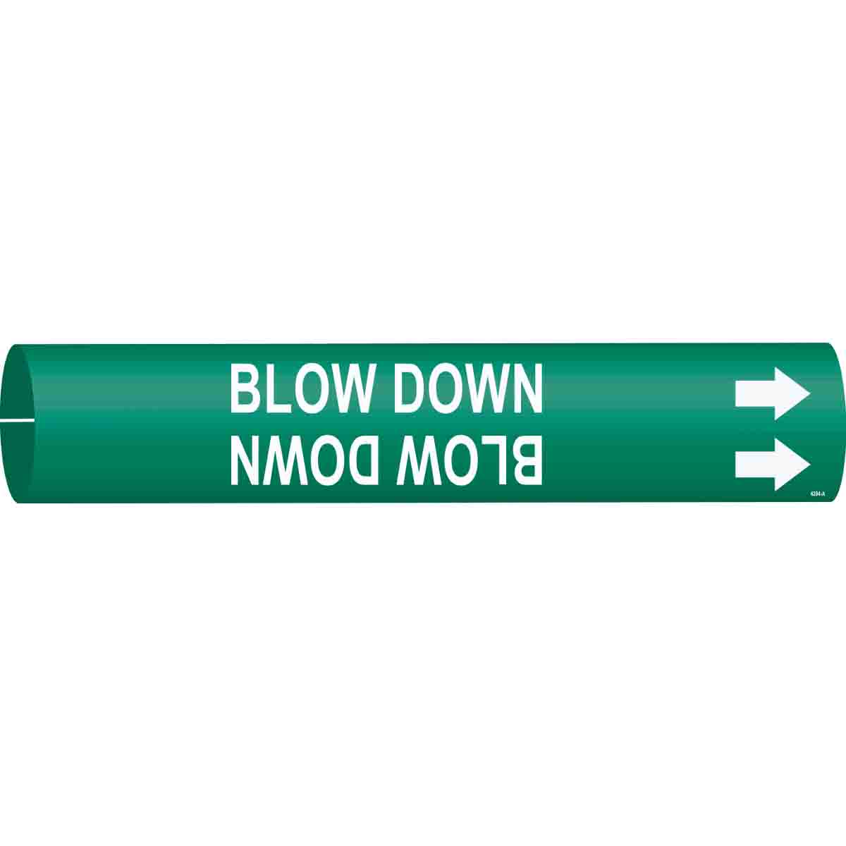 BLOW DOWN WHITE / GREEN