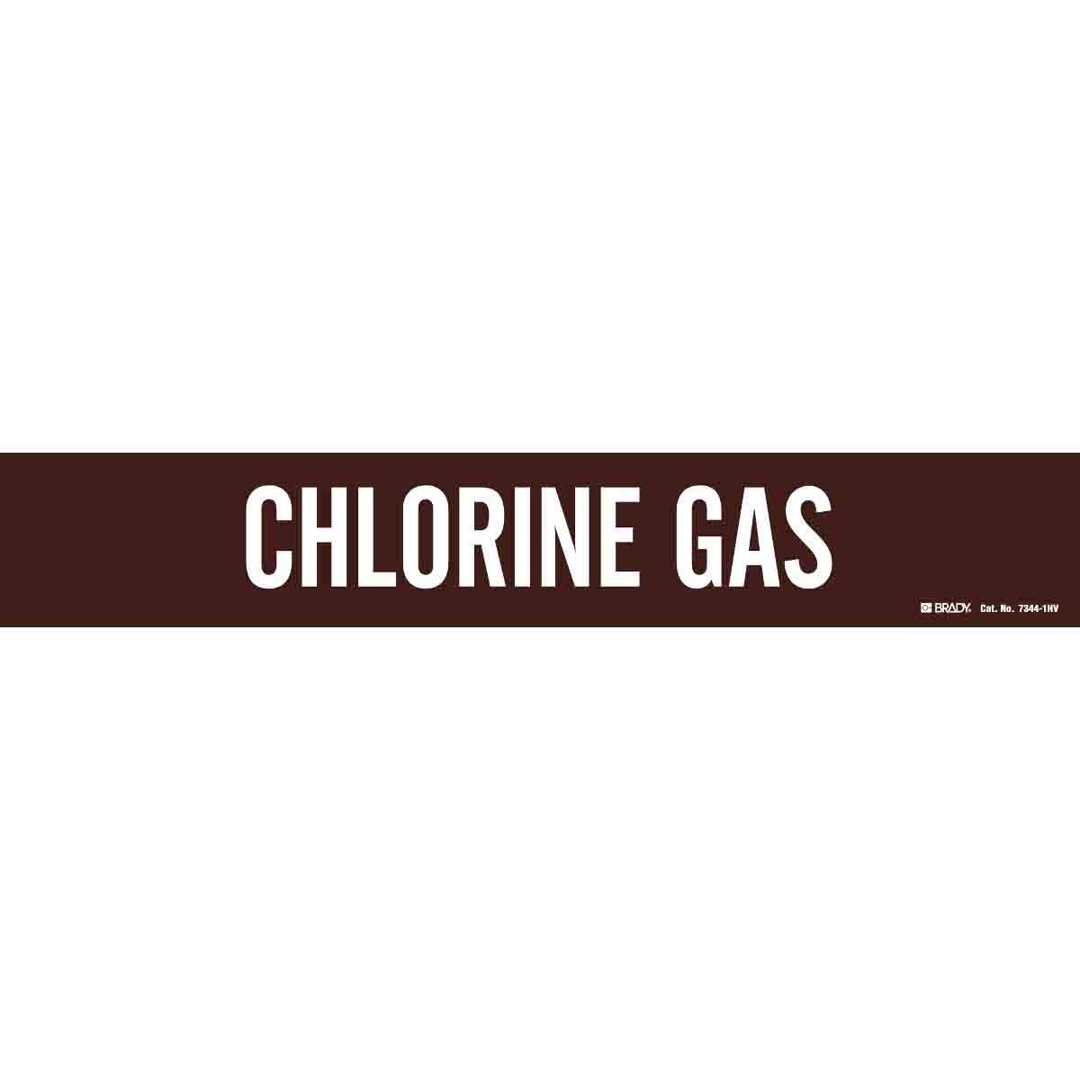 CHLORINE GAS WHITE / BROWN