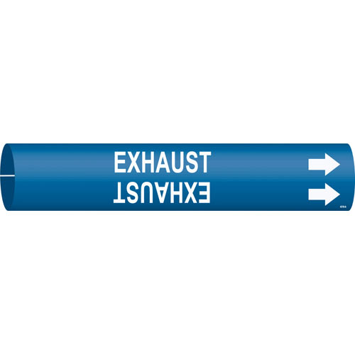 EXHAUST WHITE / BLUE