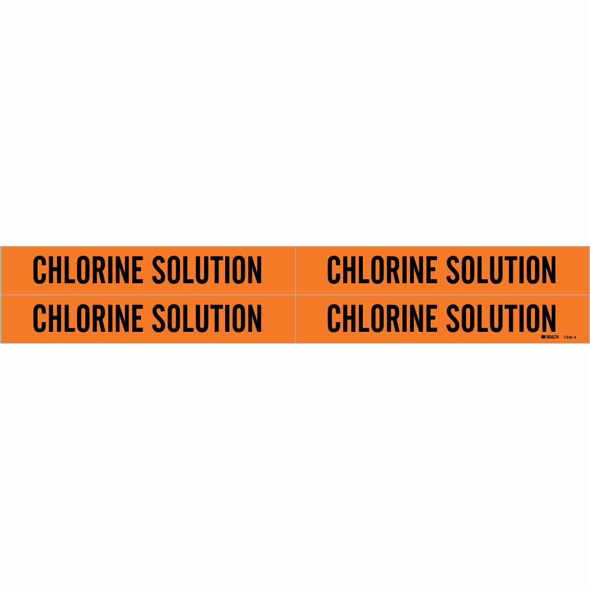 CHLORINE SOLUTION BLACK / ORANGE