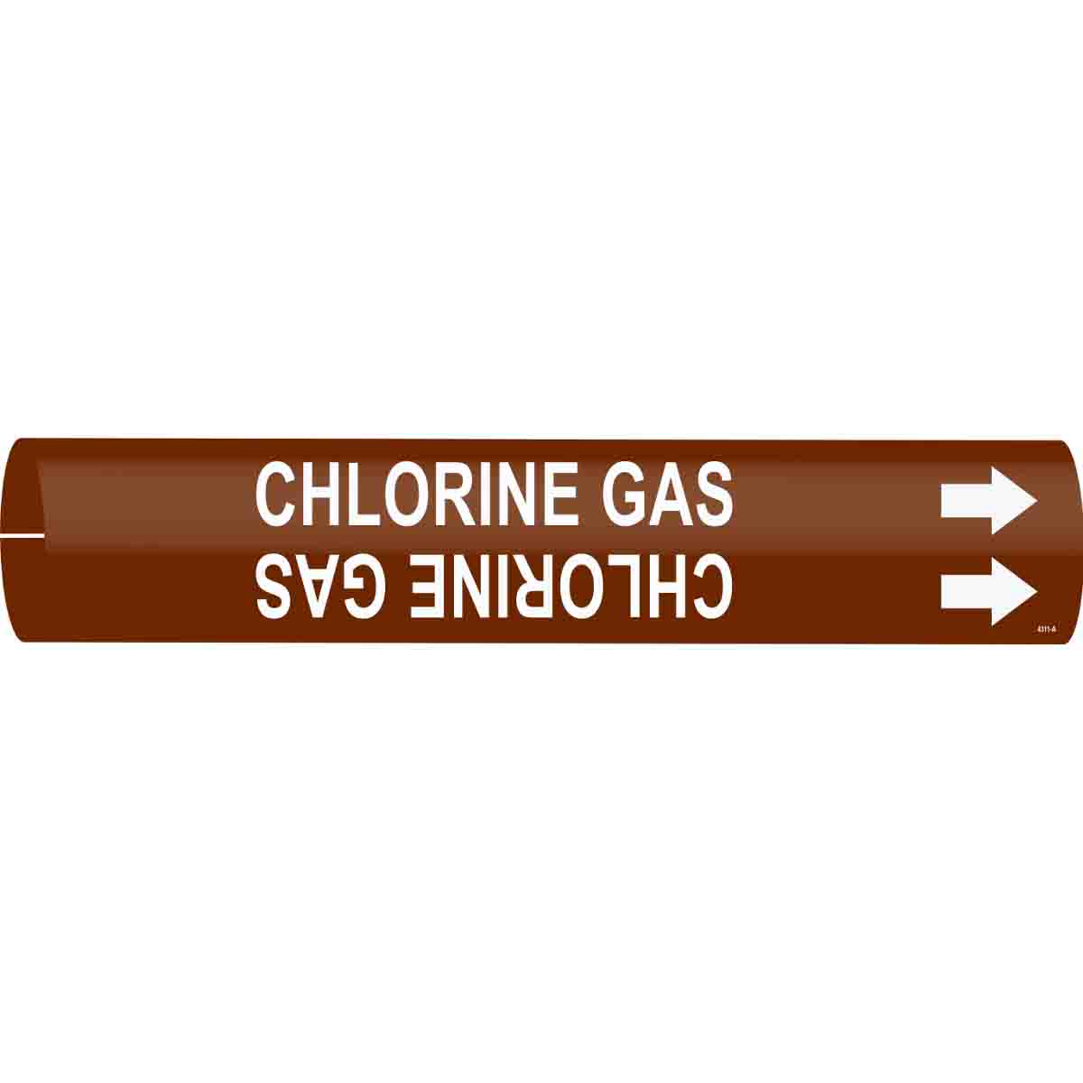 CHLORINE GAS WHITE / BROWN