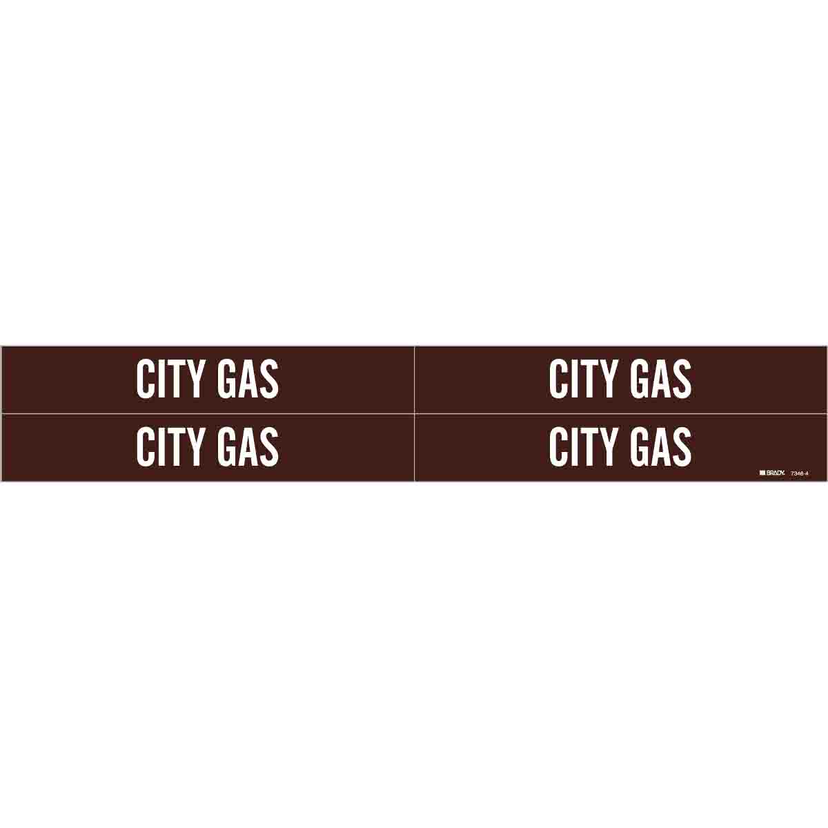 CITY GAS WHITE / BROWN