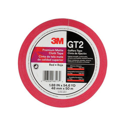 3M 48MMx50M 11MIL RED CLOTH GAFFERS TAPE