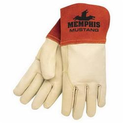 LG BEIGE GOATSKIN MIG/TIG WELDERS GLOVE