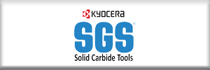 Brands you trust Kyocera SGS Solid Carbide Tools