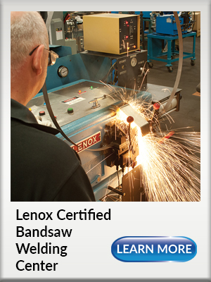 Lenox Certified Bandsaw Welding Center