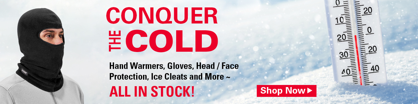 Conquer the Cold Winter Promo Banner