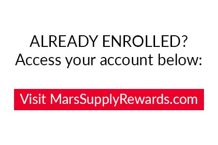 Enrolled in Mars Supply Rewards Program