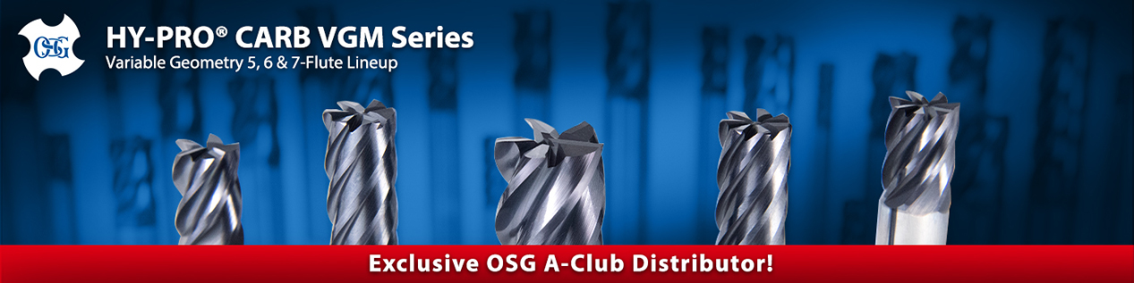 OSG Hy-Pro Carb VGM End Mills