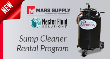 Mars Supply Master Fluid Solutions Sump Cleaner Rental Program