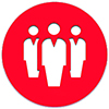 Mars Supply website user role options icon