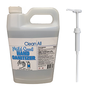 LIQUID HAND SANITIZER SURFACE CLEANER W/PUMP