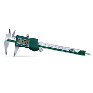 0-12"/0-300MM ELECTRONIC CALIPER w/ CARBIDE TIPS