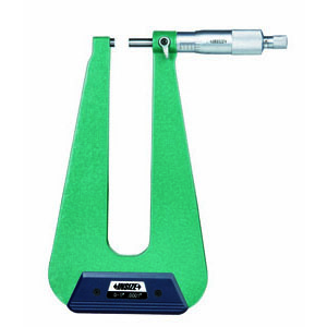 0-1" DEEP THROAT OUTSIDE MICROMETER