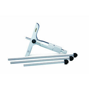 0-6" DEPTH MICROMETER w/ THRU RODS (6)