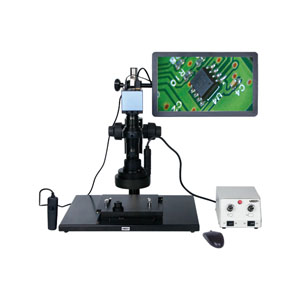 3D MOTORIZED ROTATION MICROSCOPE w/ DISPLAY
