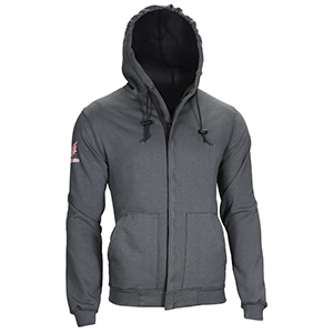 DRIFIRE HEAVYWEIGHT FR CAT2 ZIP-UP HOODIE GRAY