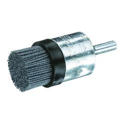 1" x 2-3/4"OAL 80G S/C END BRUSH WITH BRIDLE