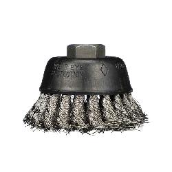 2-3/4" x 5/8-11H STEEL KNOT WIRE CUP BRUSH