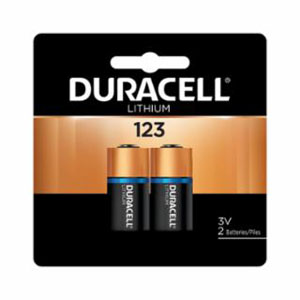 CR123 3V LITHIUM BATTERY (2/PK)