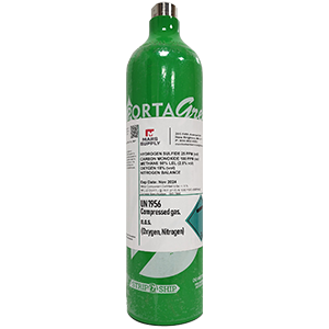 58L H2S, CO, LEL, O2, (MSA) QUAD CAL GAS
