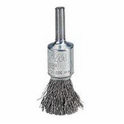 1/2" .020" STEEL CRIMPED WIRE END BRUSH