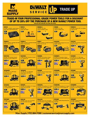 Dewalt trade up program
