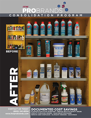 ITW Pro Brands consolidation program