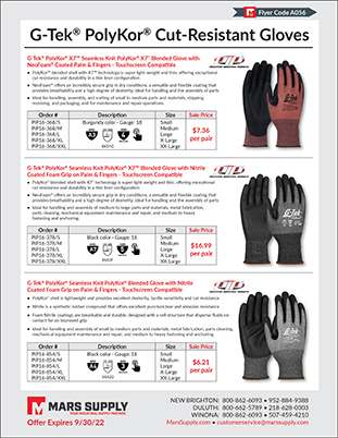 PIP G-Tek PolyKor Cut Resistant Gloves