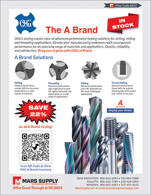 OSG The A Brand cutting tools solutions