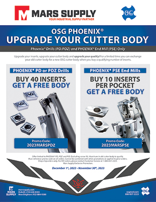 OSG Phoenix Upgrade Your Cutter Body Promotion 2023