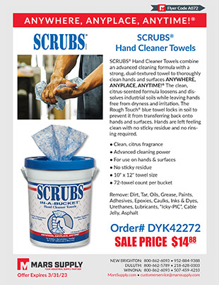 Scrubs in a Bucket Hand Cleaner Towels