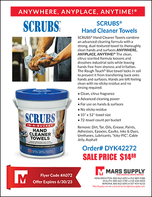 Scrubs-in-a-Bucket Hand Cleaner Towels