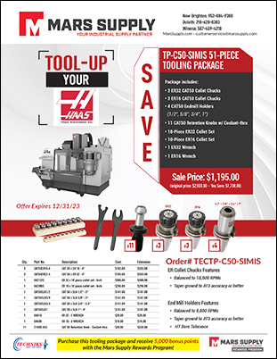 Techniks Tool up your Haas TP-C50-SIMIS