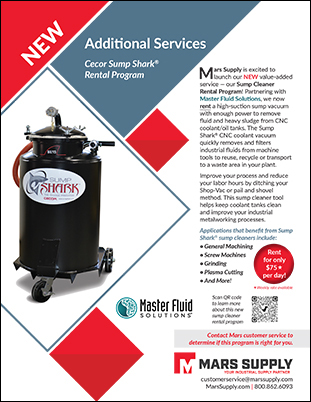 Sump Cleaner Rental Program